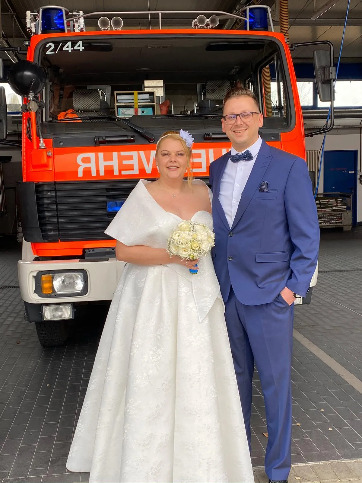 Glückliche Braut: Anne in Bianco Evento