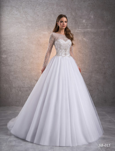 Inspiration 2019 Brautkleid SB 015 1 Brautmode Nauheim