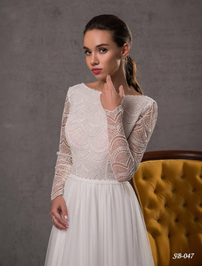 Inspiration 2019 Brautkleid SB 047 2 Brautmode Nauheim