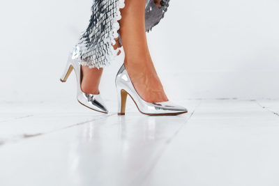 Rainbow Clubl 2019 Brautschuhe Mandy Silver LS 1 Brautmode Nauheim