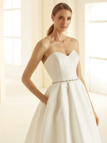 Brautkleider Bianco Evento 2020 ISOLDE Bianco Evento Bridal Dress 2 Brautmode Nauheim