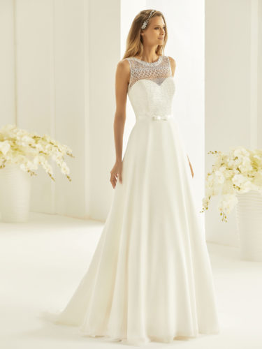 Brautkleider Bianco Evento 2020 RIVIERA 1 Bianco Evento Bridal Dress Brautmode Nauheim