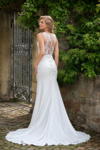 Amera Vera Kollektion 2020 Ivory Brautkleid Addison B2040 1 Brautmode Nauheim