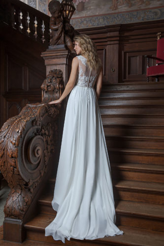 Amera Vera Kollektion 2020 Ivory Brautkleid Adrijana B2025 2 Brautmode Nauheim