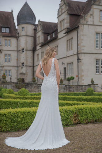 Amera Vera Kollektion 2020 Ivory Brautkleid Angel B2046 4 Brautmode Nauheim