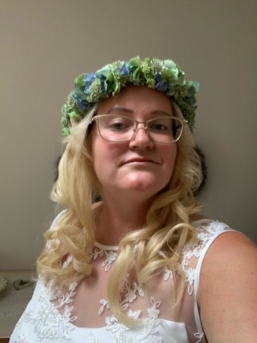 Kerstin Standesamtkleid von Miss Germany