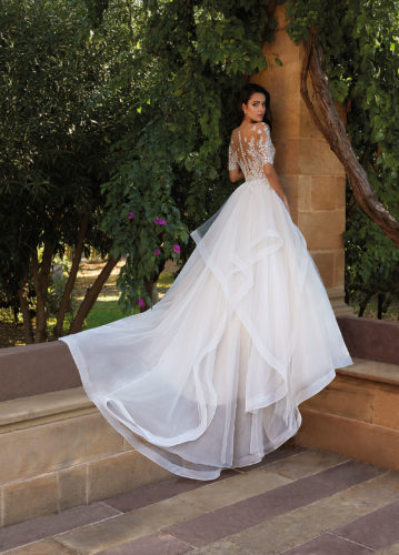 Cosmobella 2021 Brautkleid 8054 1 Brautmode Nauheim