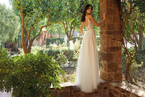 Cosmobella 2021 Brautkleid 8078 1 Brautmode Nauheim