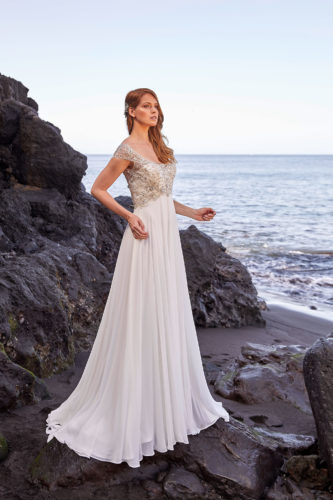 Diane Legrand 2021 Hochzeitskleid 7747 96A8596 Brautmode Nauheim