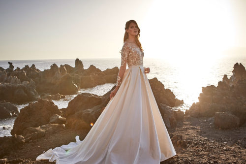 Diane Legrand 2021 Hochzeitskleid 7750 96A8920 Brautmode Nauheim