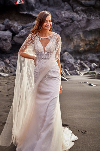 Diane Legrand 2021 Hochzeitskleid 7769 96A4840 Brautmode Nauheim