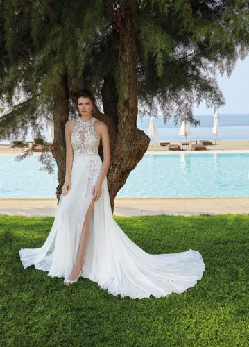 Destination Romance 2021 Vintage Brautkleid DR317 Brautmode Nauheim