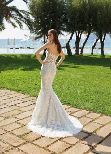 Destination Romance 2021 Vintage Brautkleid DR318 1 Brautmode Nauheim