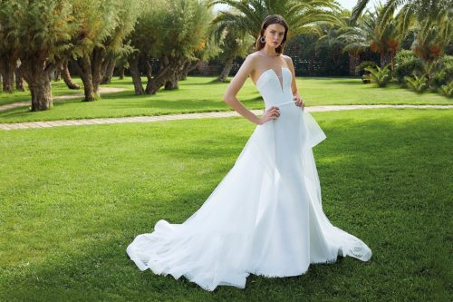 Destination Romance 2021 Vintage Brautkleid DR319 2 Brautmode Nauheim
