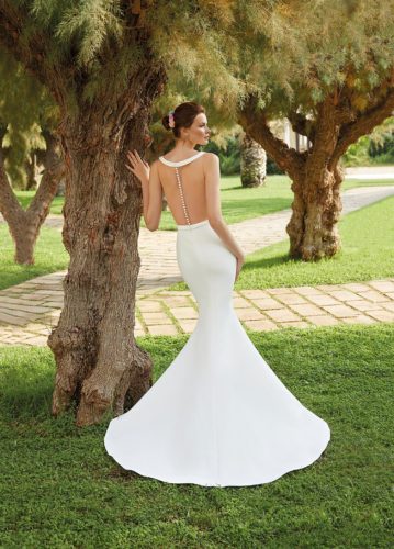 Destination Romance 2021 Vintage Brautkleid DR322 1 Brautmode Nauheim