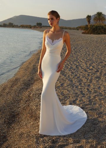 Destination Romance 2021 Vintage Brautkleid DR325 Brautmode Nauheim