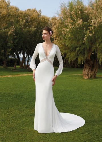 Destination Romance 2021 Vintage Brautkleid DR327 Brautmode Nauheim