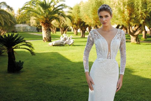 Destination Romance 2021 Vintage Brautkleid DR332 3 Brautmode Nauheim