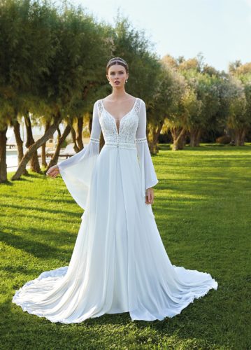 Destination Romance 2021 Vintage Brautkleid DR333 Brautmode Nauheim