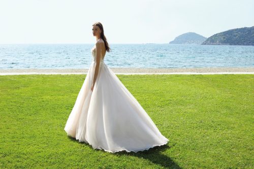 Destination Romance 2021 Vintage Brautkleid DR334 1 Brautmode Nauheim