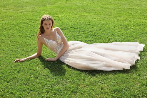 Destination Romance 2021 Vintage Brautkleid DR334 2 Brautmode Nauheim