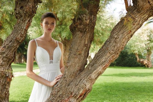 Destination Romance 2021 Vintage Brautkleid DR338 2 Brautmode Nauheim