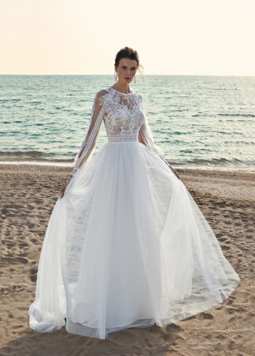 Destination Romance 2021 Vintage Brautkleid DR339 Brautmode Nauheim