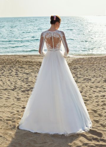 Destination Romance 2021 Vintage Brautkleid DR339 1 Brautmode Nauheim