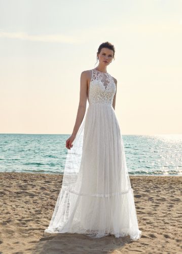 Destination Romance 2021 Vintage Brautkleid DR340 Brautmode Nauheim