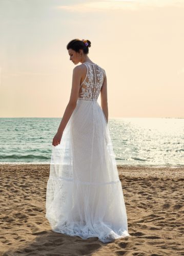 Destination Romance 2021 Vintage Brautkleid DR340 1 Brautmode Nauheim