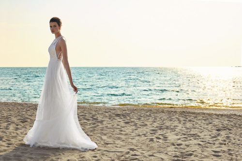 Destination Romance 2021 Vintage Brautkleid DR340 2 Brautmode Nauheim