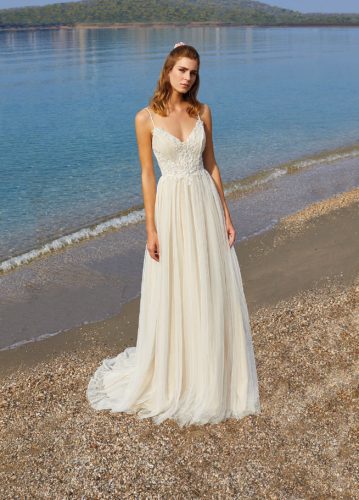 Destination Romance 2021 Vintage Brautkleid DR342 Brautmode Nauheim