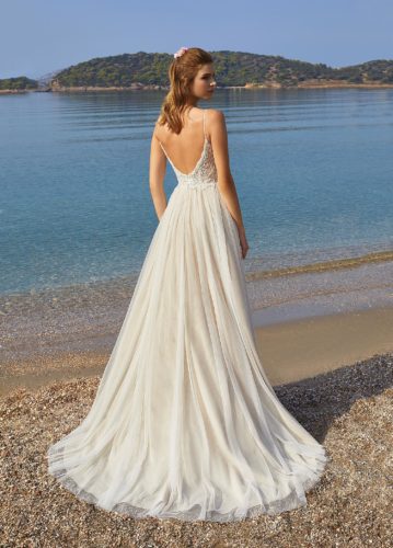 Destination Romance 2021 Vintage Brautkleid DR342 1 Brautmode Nauheim