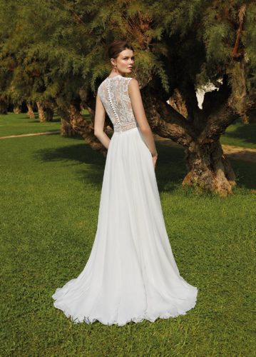 Destination Romance 2021 Vintage Brautkleid DR344 1 Brautmode Nauheim