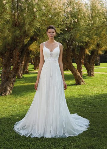 Destination Romance 2021 Vintage Brautkleid DR345 Brautmode Nauheim