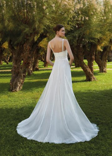 Destination Romance 2021 Vintage Brautkleid DR345 1 Brautmode Nauheim