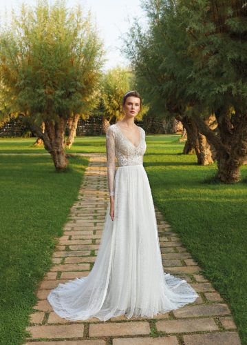 Destination Romance 2021 Vintage Brautkleid DR346 Brautmode Nauheim