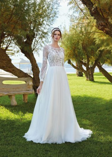 Destination Romance 2021 Vintage Brautkleid DR349 Brautmode Nauheim