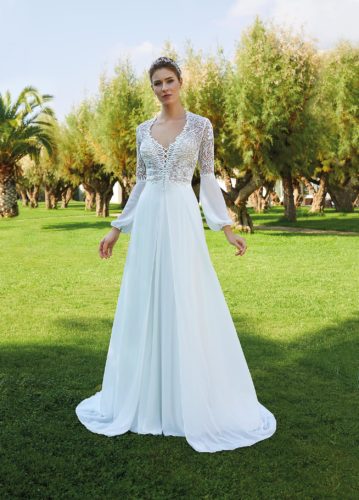 Destination Romance 2021 Vintage Brautkleid DR351 Brautmode Nauheim