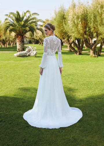 Destination Romance 2021 Vintage Brautkleid DR351 1 Brautmode Nauheim