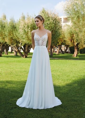 Destination Romance 2021 Vintage Brautkleid DR351 3 Brautmode Nauheim