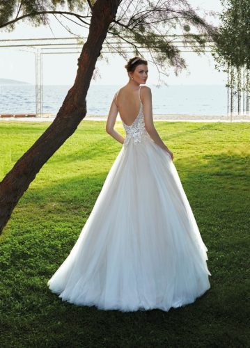 Destination Romance 2021 Vintage Brautkleid DR352 1 Brautmode Nauheim