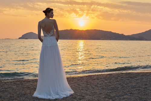 Destination Romance 2021 Vintage Brautkleid DR353 2 Brautmode Nauheim